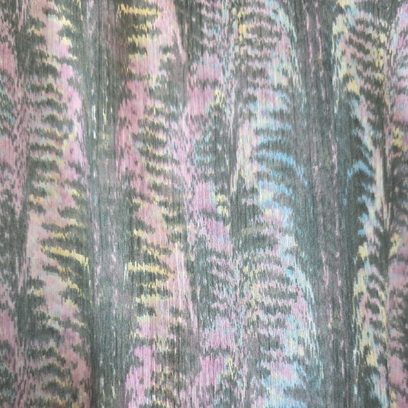 Jessica Simpson Multicolor Sheer Blouse - Picture 4 of 5